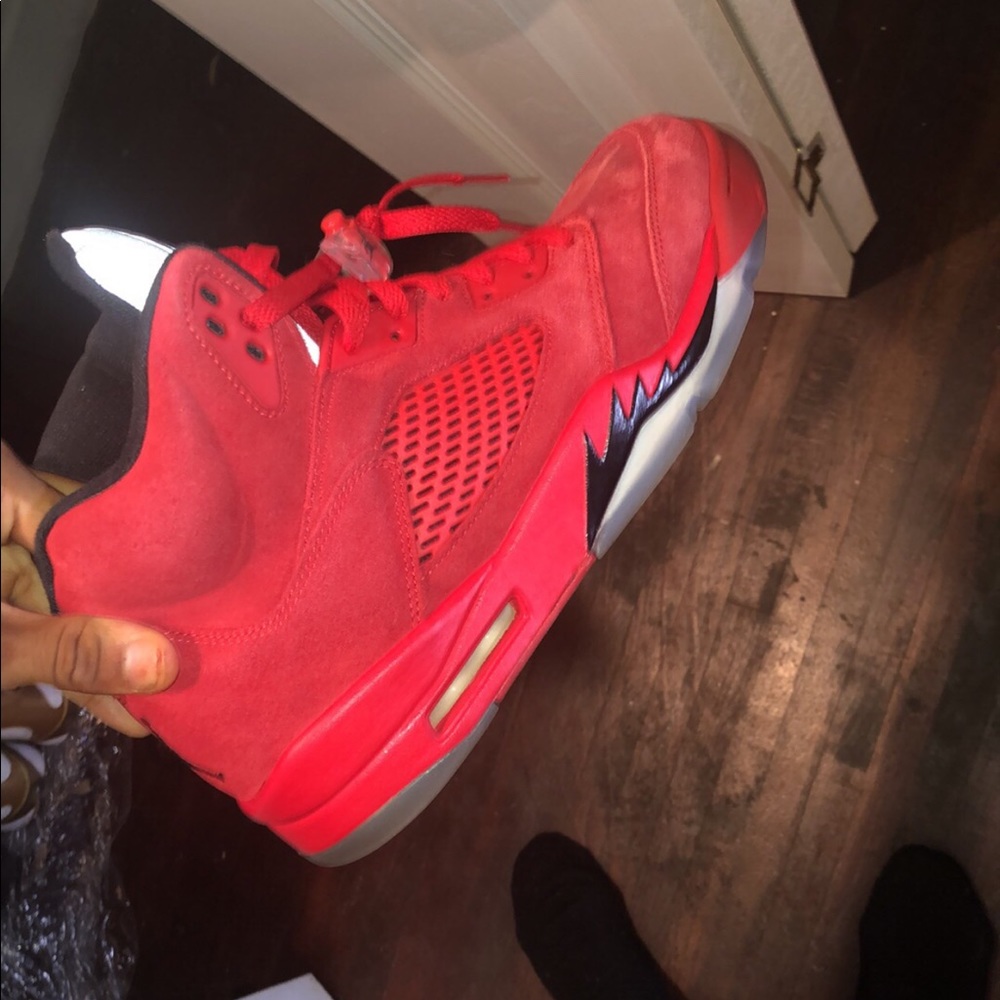 Jordan Red Suede 5s